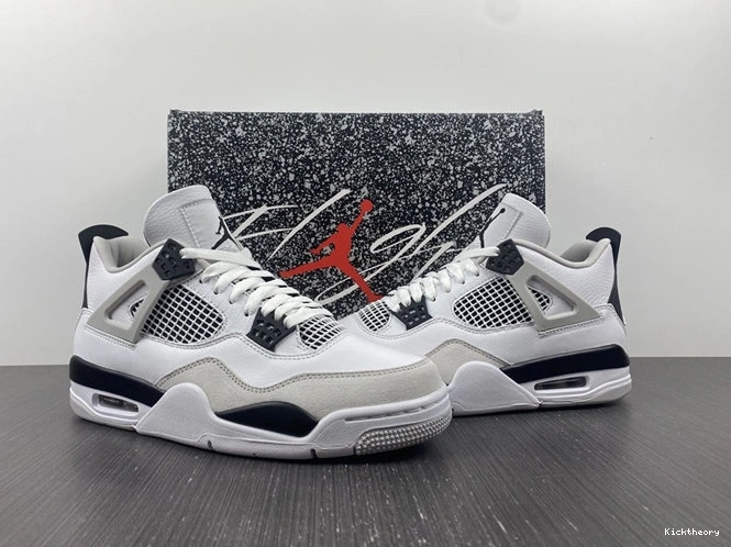 Kicktheory 4 DH6927- 3860 Jordan Military Black Retro Neat 1025